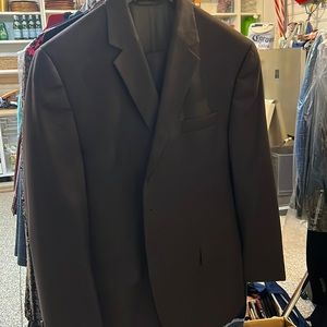 Chocolate purple michael Kors mens suit
